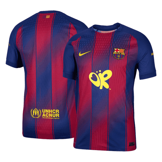 Koszulka piłkarska w wersji zawodniczej FC Barcelona 2025/26 domowa - Kibula