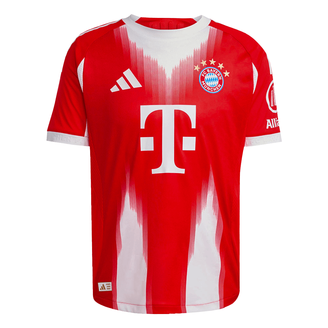 Koszulka piłkarska w wersji zawodniczej Bayern Monachium 2025/26 domowa UPAMECANO #2 - Kibula