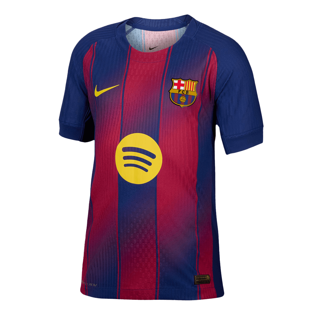 Koszulka piłkarska w wersji zawodniczej FC Barcelona UCL 2025/26 domowa F.DE JONG #21 - Kibula