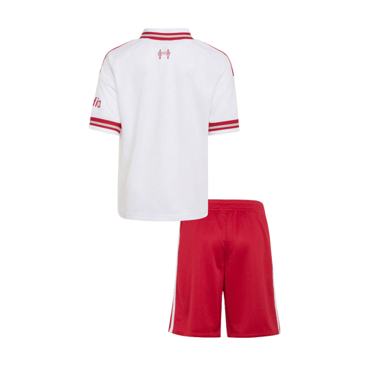 Dziecięcy zestaw piłkarski Liverpool 2026/27 wyjazdowa