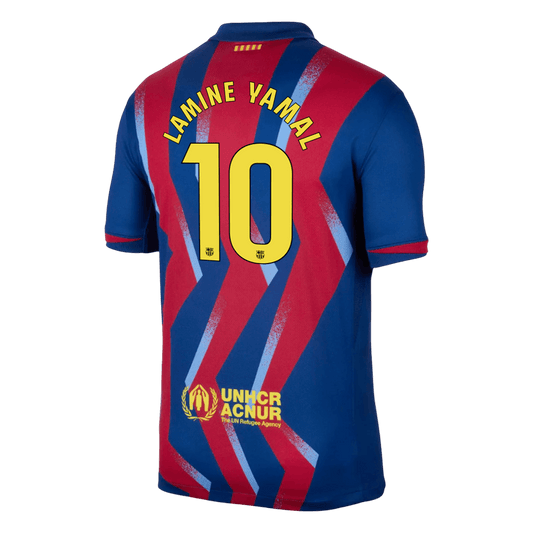 Koszulka piłkarska FC Barcelona 2025/26 czwarta LAMINE YAMAL #10 - Kibula