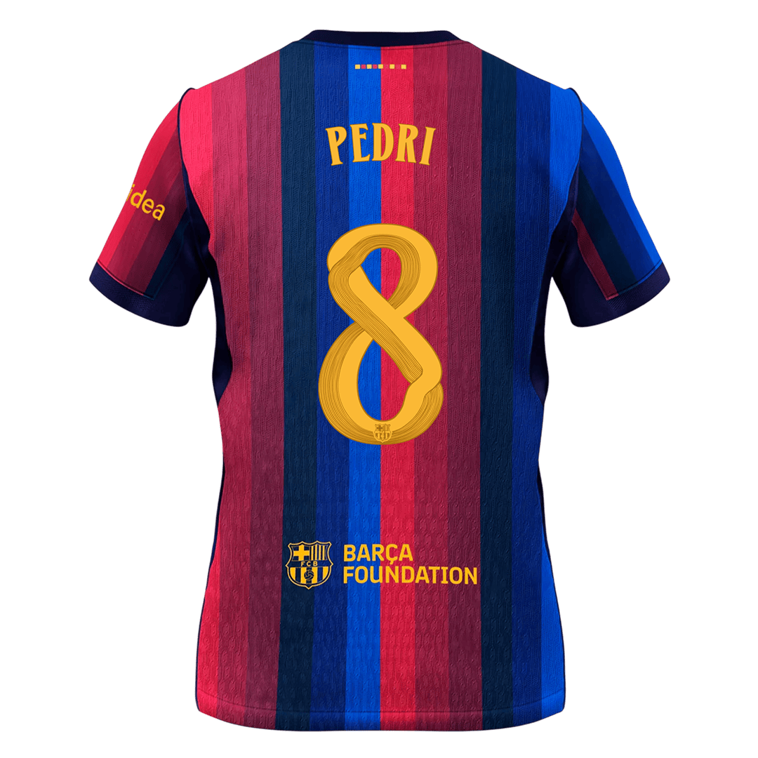 Koszulka piłkarska FC Barcelona UCL 2026/27 domowa PEDRI #8 - Kibula