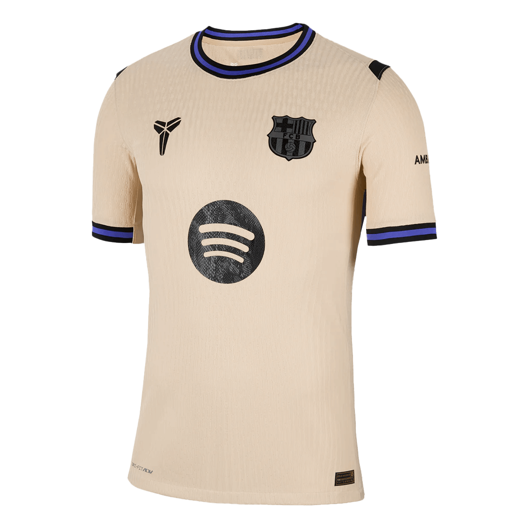 Koszulka piłkarska w wersji zawodniczej FC Barcelona UCL 2025/26 wyjazdowa ROONY #28 - Kibula