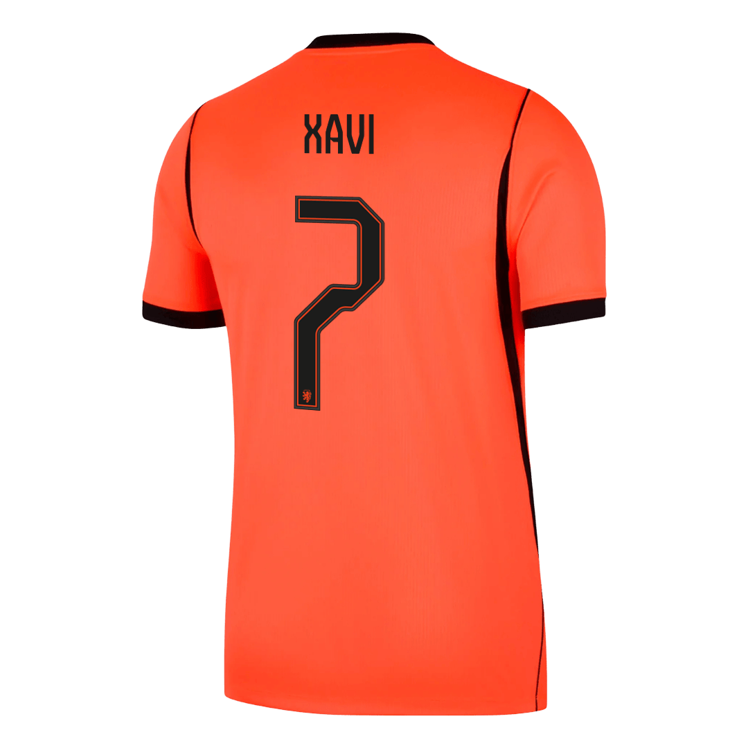 Koszulka piłkarska Holandia Mundial 2026 domowa XAVI #7
