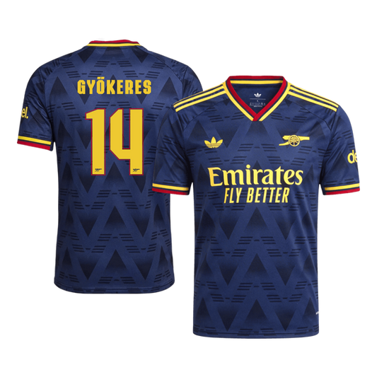 Koszulka piłkarska w wersji zawodniczej Arsenal UCL 2026/27 wyjazdowa GYÖKERES #14