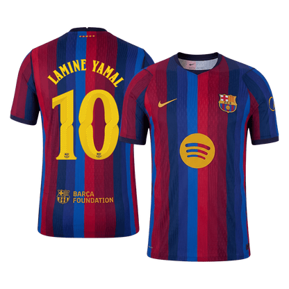 Koszulka piłkarska w wersji zawodniczej FC Barcelona UCL 2026/27 domowa LAMINE YAMAL #10