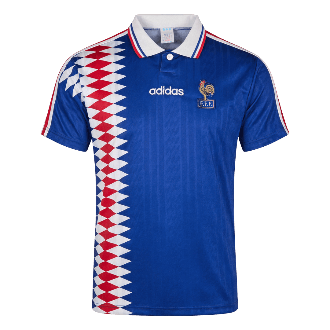 Koszulka piłkarska retro Francja 1994 domowa