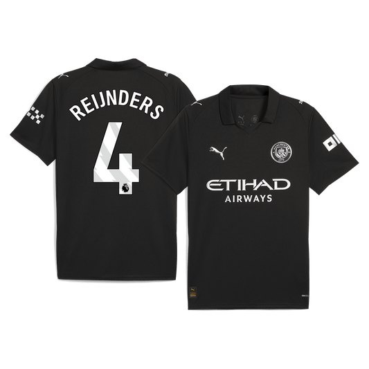 Koszulka piłkarska Manchester City 2025/26 wyjazdowa REIJNDERS #4