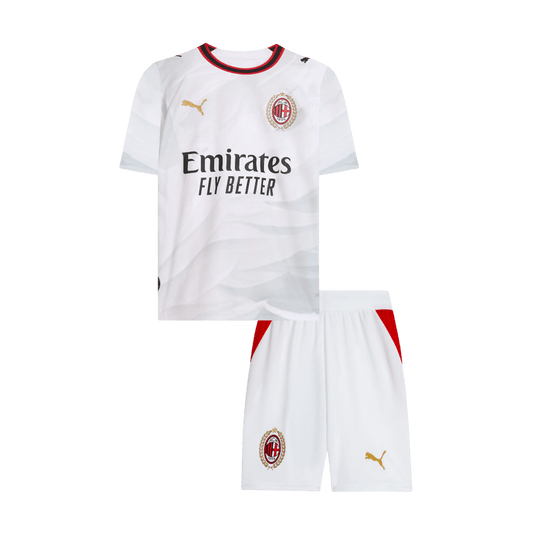 Dziecięcy zestaw piłkarski AC Milan 2026/27 wyjazdowa