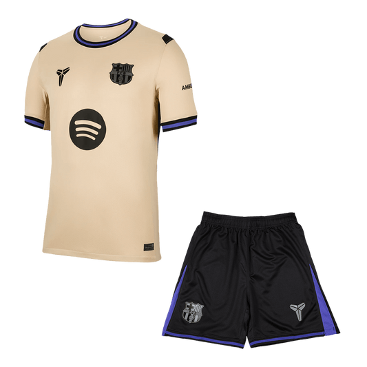 Męski zestaw piłkarski FC Barcelona 2025/26 wyjazdowy - Kibula