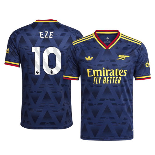 Koszulka piłkarska w wersji zawodniczej Arsenal 2026/27 wyjazdowa EZE #10
