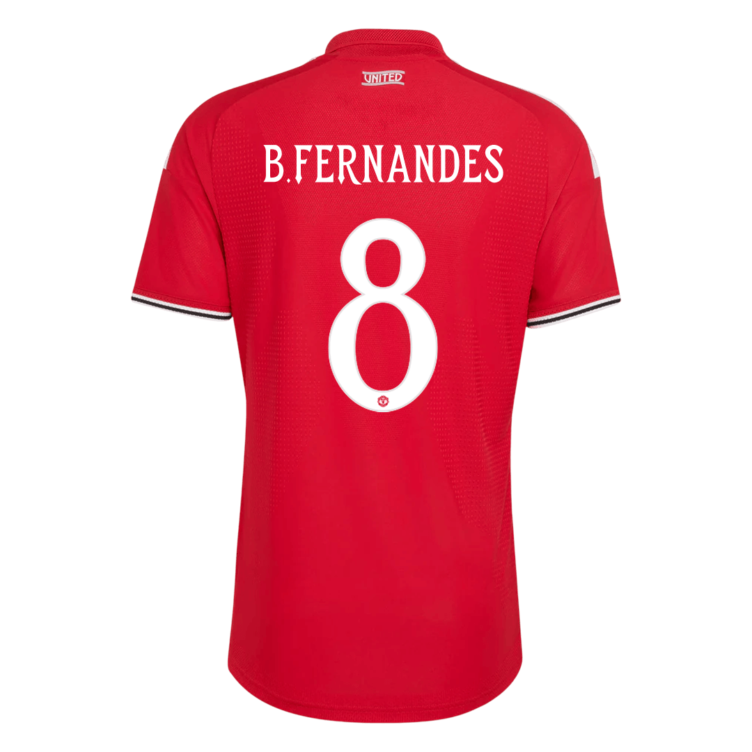 Koszulka piłkarska w wersji zawodniczej Manchester United UCL 2026/27 domowa B. FERNANDES #8