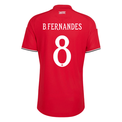 Koszulka piłkarska w wersji zawodniczej Manchester United UCL 2026/27 domowa B. FERNANDES #8