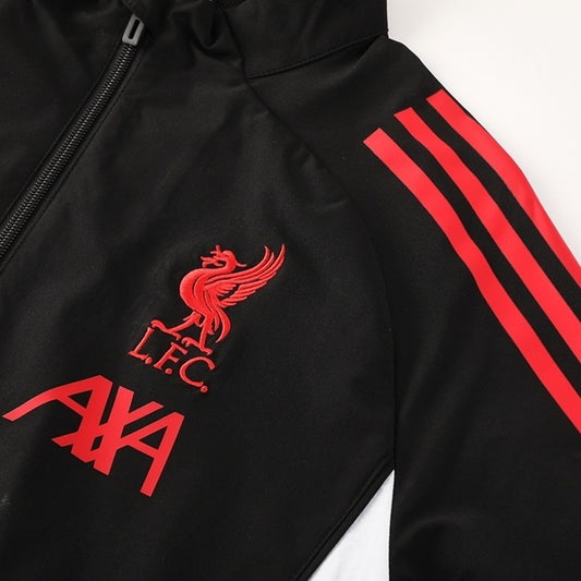 Kurtka przeciwwiatrowa Liverpool 2025/26 czarna