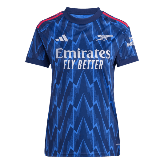 Damska koszulka piłkarska Arsenal 2025/26 wyjazdowa - Kibula