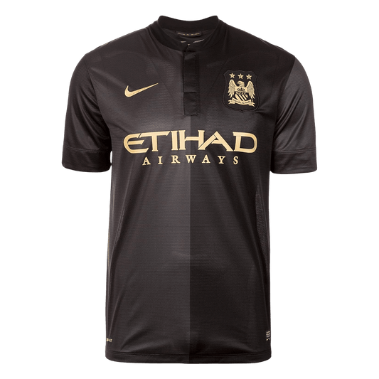Koszulka piłkarska retro Manchester City 2013/14 wyjazdowa