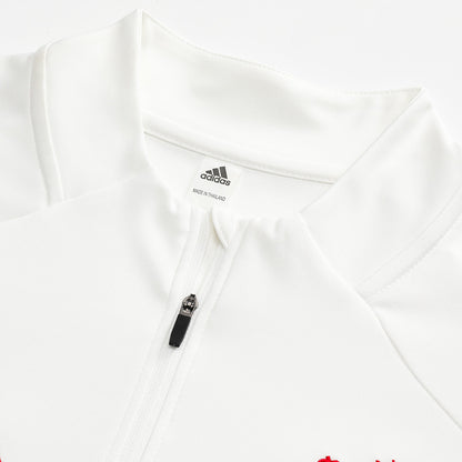 Męski dres treningowy z bluzą rozpinaną Liverpool 2025/26 biały