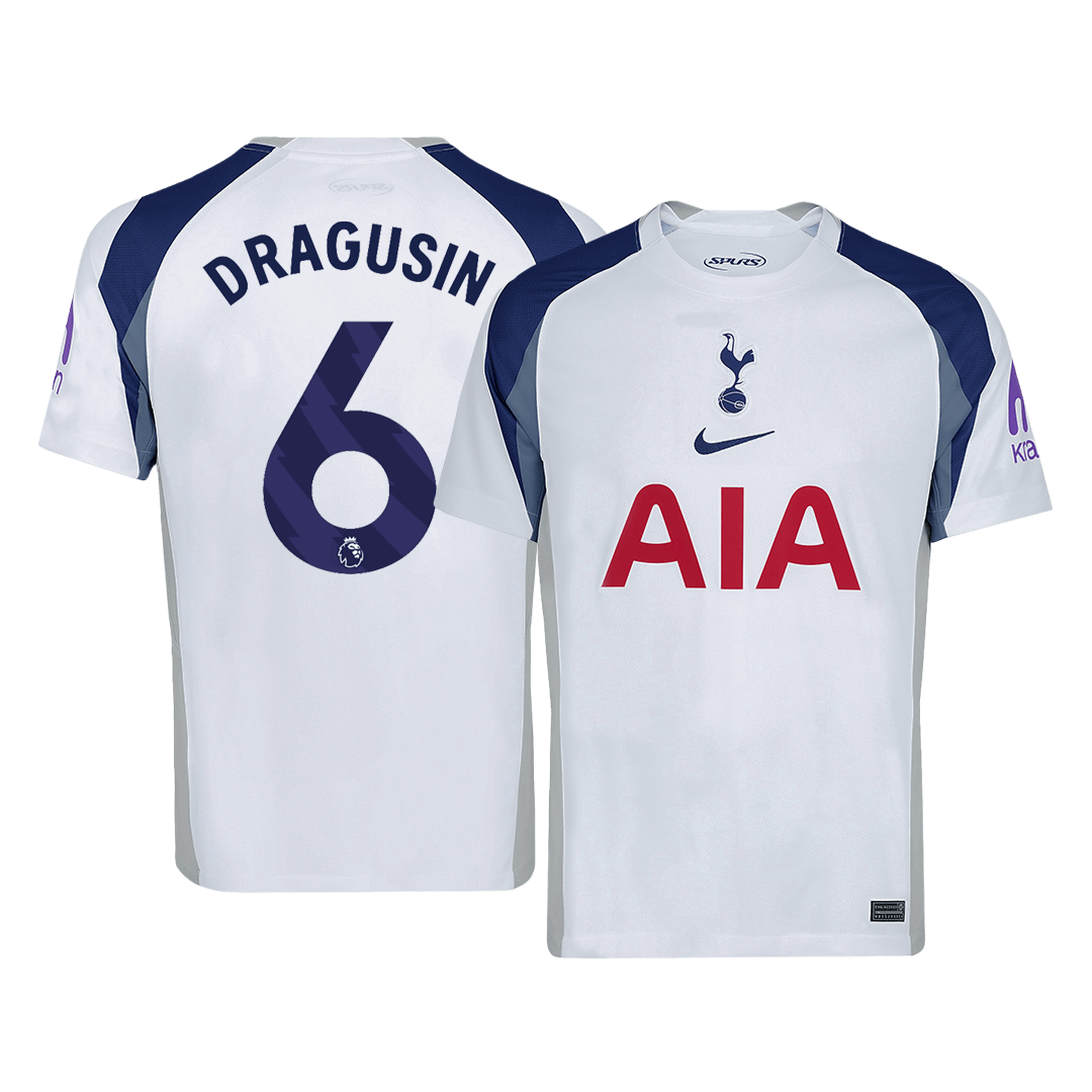 Koszulka piłkarska Tottenham Hotspur 2025/26 domowa DRAGUSIN #6