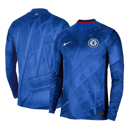 Koszulka piłkarska z długim rękawem Chelsea 2025/26 domowa - Kibula
