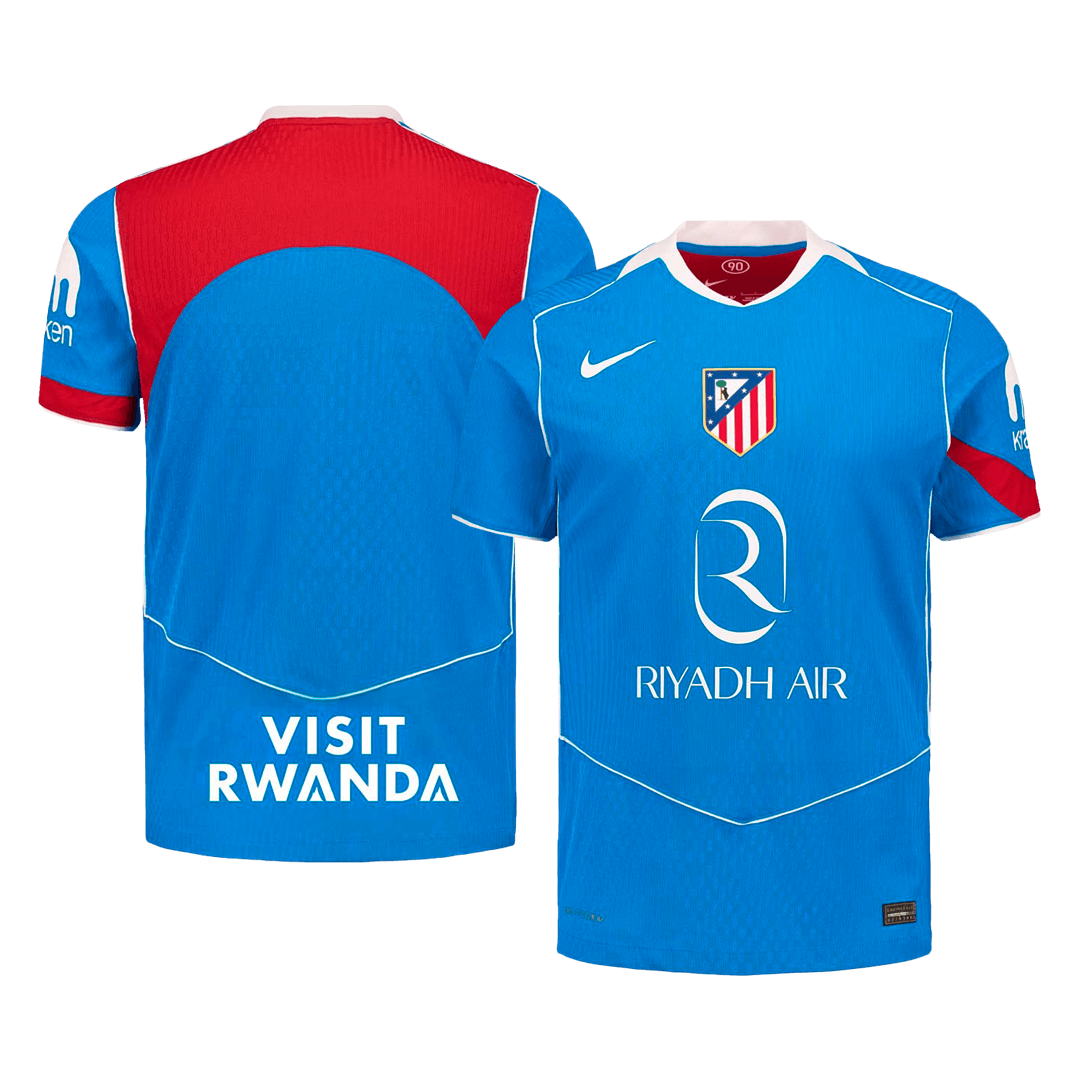 Koszulka piłkarska w wersji zawodniczej Atlético Madryt 2025/26 trzecia