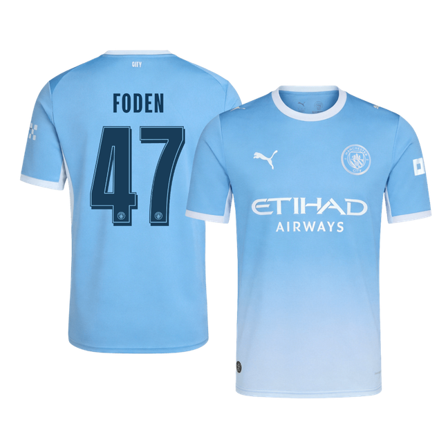 Koszulka piłkarska Manchester City UCL 2026/27 domowa FODEN #47