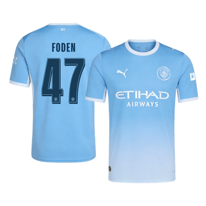 Koszulka piłkarska Manchester City UCL 2026/27 domowa FODEN #47