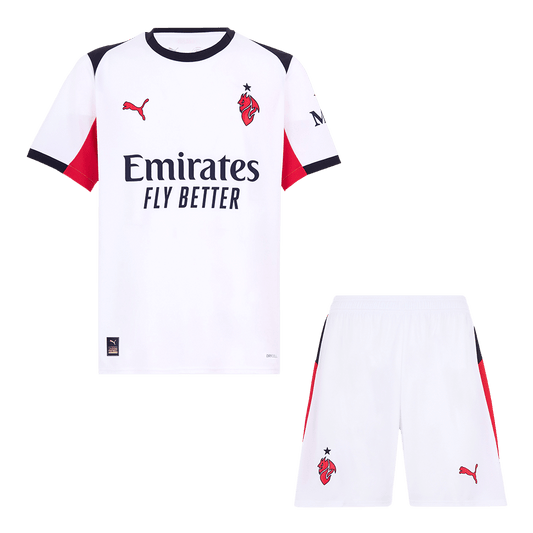 Męski zestaw piłkarski AC Milan 2025/26 wyjazdowy - Kibula
