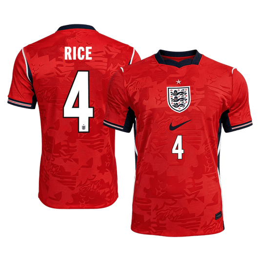Koszulka piłkarska Anglia Mundial 2026 wyjazdowa RICE #4