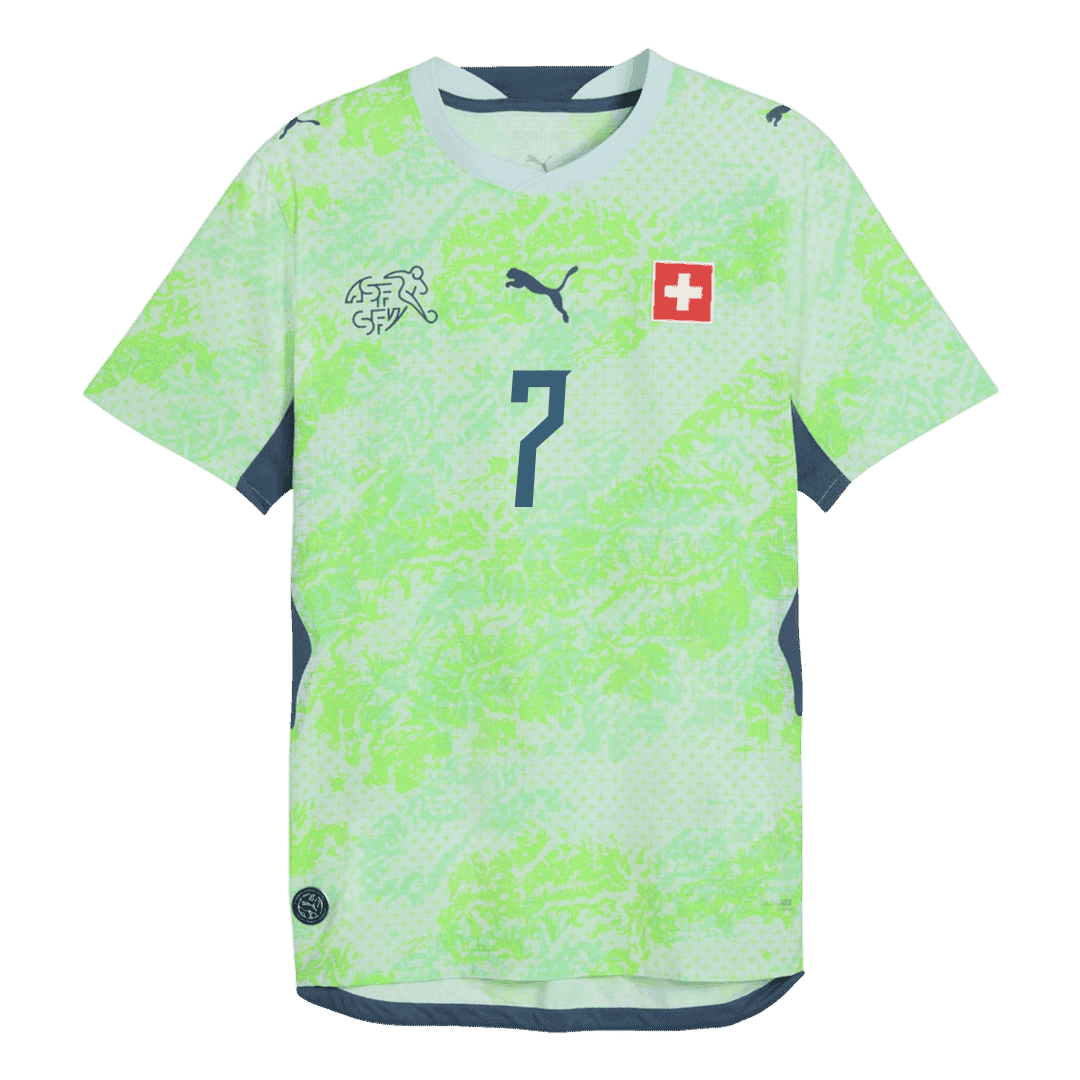 Koszulka piłkarska Szwajcaria Mundial 2026 wyjazdowa EMBOLO #7