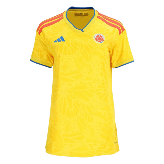 Damska koszulka piłkarska Kolumbia Mundial 2026 domowa