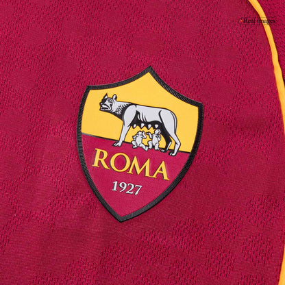 Koszulka piłkarska w wersji zawodniczej AS Roma 2025/26 domowa