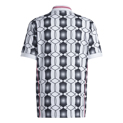 Koszulka piłkarska Juventus 2025/26 czarno-biała - Kibula