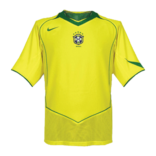 Koszulka piłkarska retro Brazylia 2004 domowa