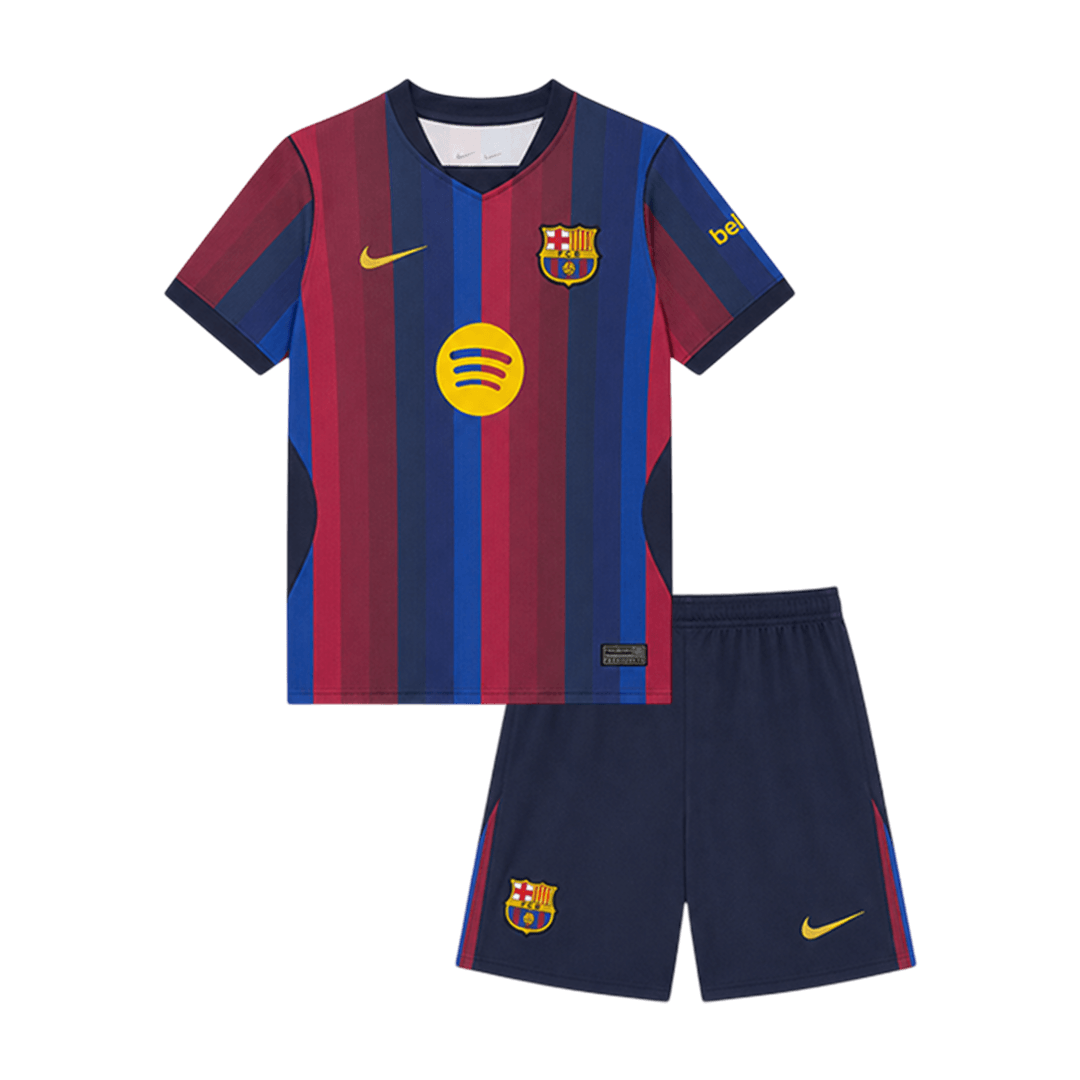 Dziecięcy zestaw piłkarski FC Barcelona 2026/27 domowy