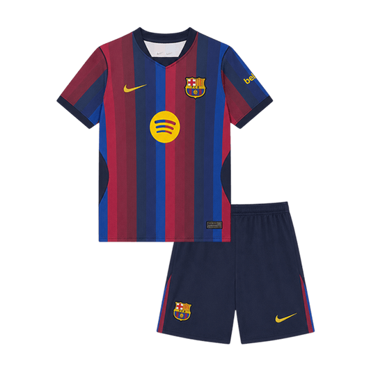 Dziecięcy zestaw piłkarski FC Barcelona 2026/27 domowy
