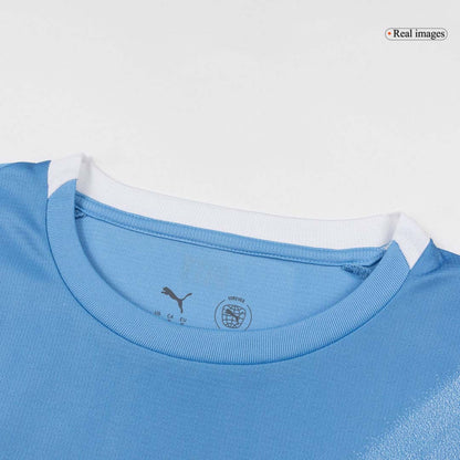 Męski pełny zestaw piłkarski Manchester City 2025/26 domowy