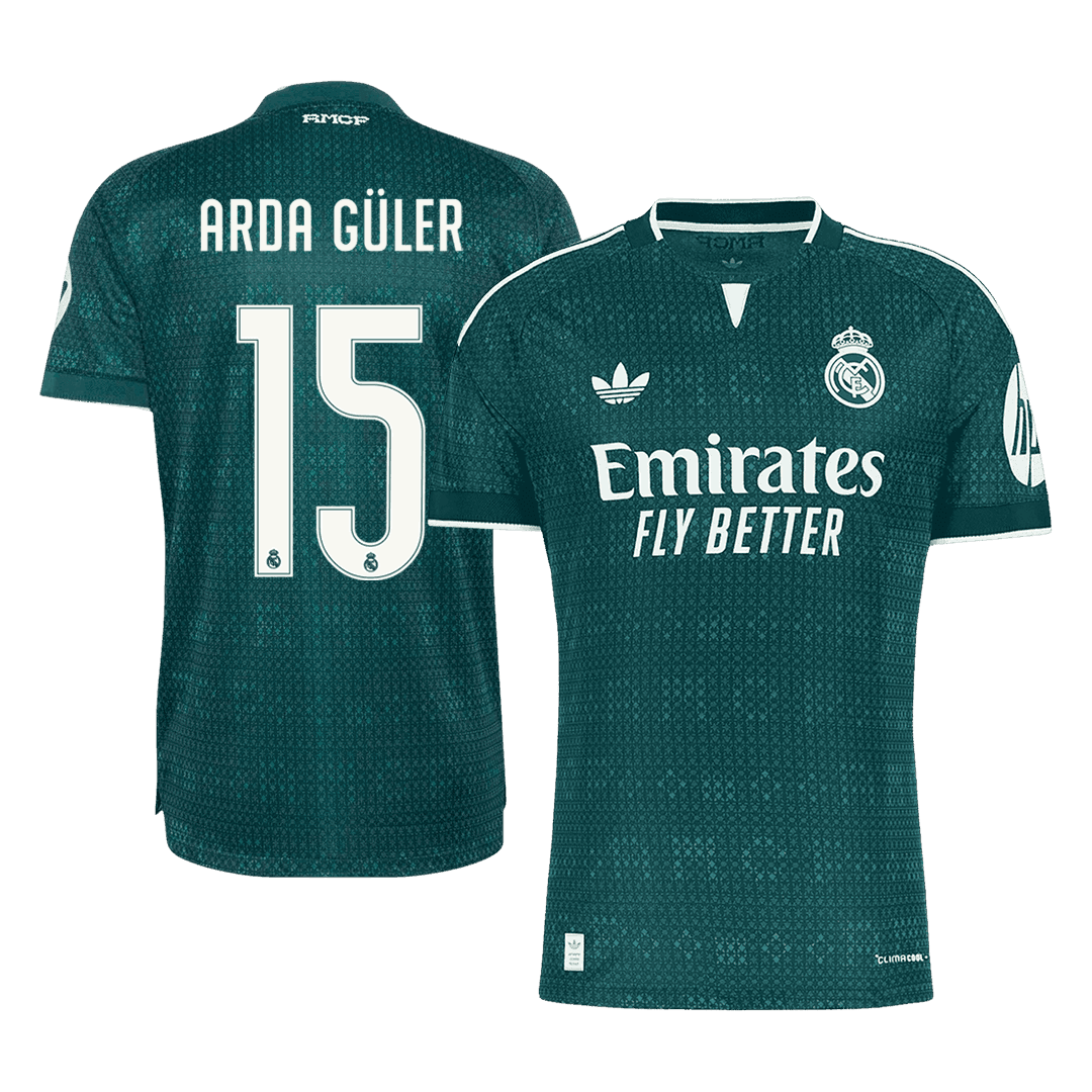 Koszulka piłkarska w wersji zawodniczej Real Madryt 2026/27 wyjazdowa ARDA GÜLER #15