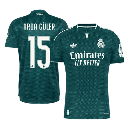 Koszulka piłkarska w wersji zawodniczej Real Madryt 2026/27 wyjazdowa ARDA GÜLER #15