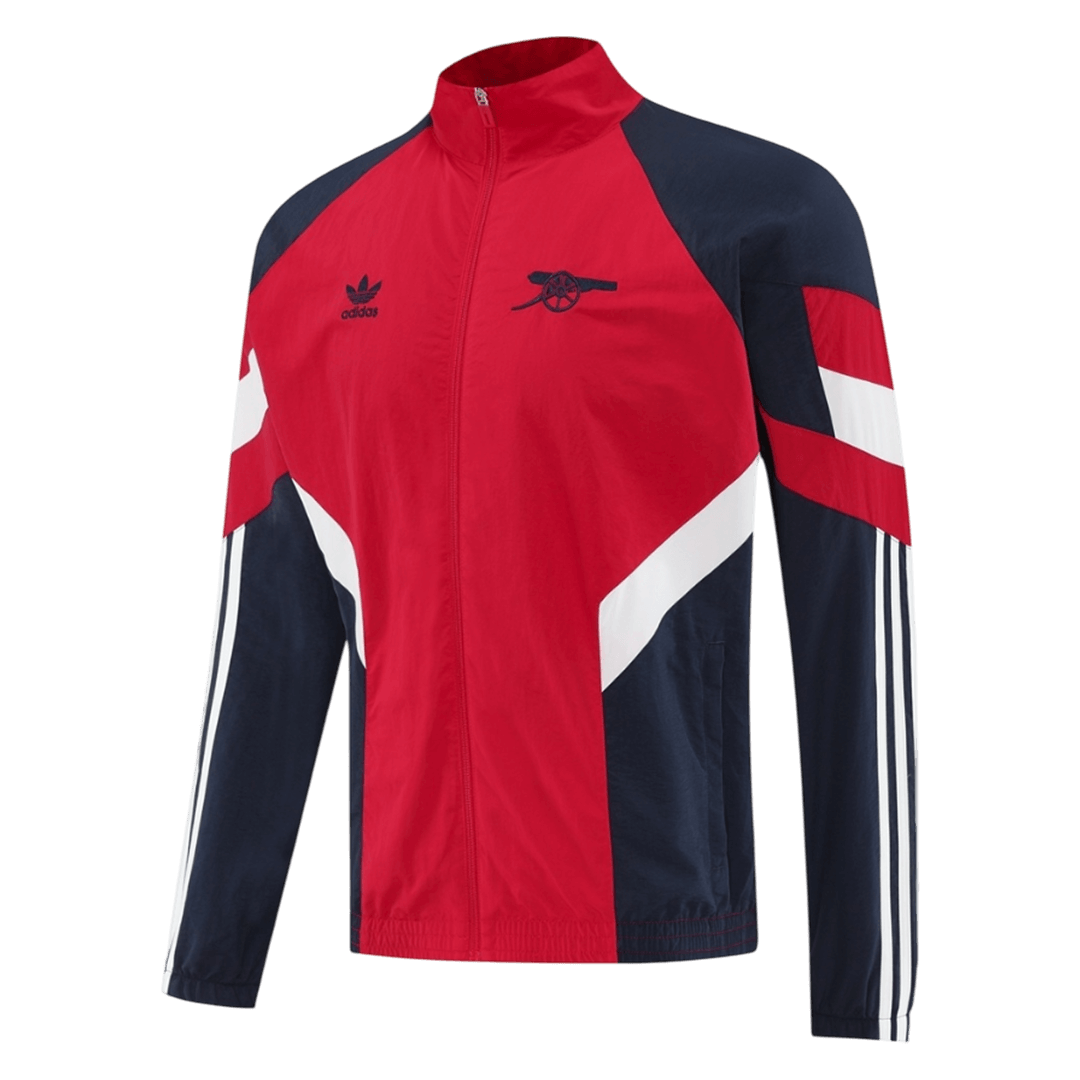 Kurtka przeciwwiatrowa Arsenal 2025/26 czerwona - Kibula