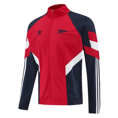 Kurtka przeciwwiatrowa Arsenal 2025/26 czerwona - Kibula