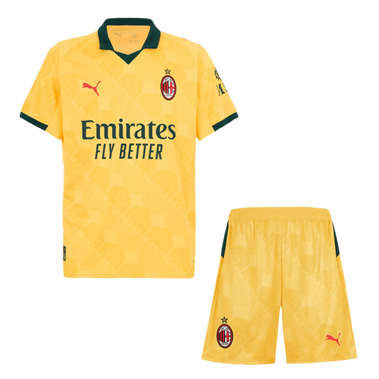 Męski zestaw piłkarski AC Milan 2025/26 trzeci - Kibula