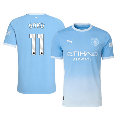 Koszulka piłkarska w wersji zawodniczej Manchester City 2026/27 domowa DOKU #11
