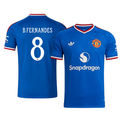 Koszulka piłkarska Manchester United UCL 2026/27 wyjazdowa B. FERNANDES #8