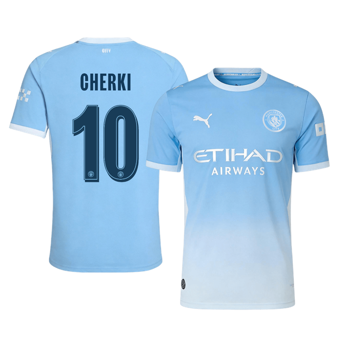 Koszulka piłkarska w wersji zawodniczej Manchester City UCL 2026/27 domowa CHERKI #10