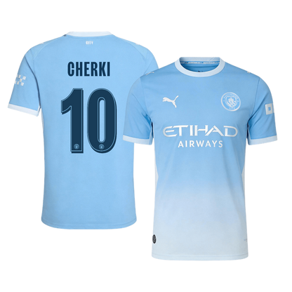 Koszulka piłkarska w wersji zawodniczej Manchester City UCL 2026/27 domowa CHERKI #10