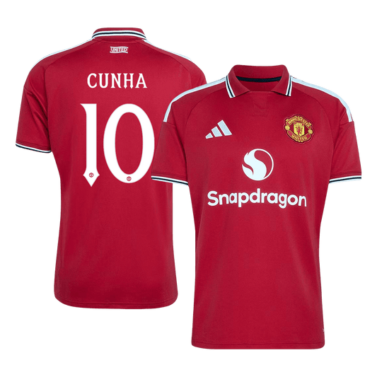 Koszulka piłkarska Manchester United UCL 2026/27 domowa CUNHA #10