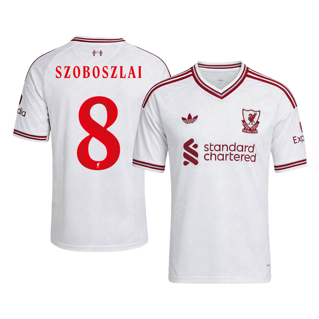 Koszulka piłkarska Liverpool UCL 2026/27 wyjazdowa SZOBOSZLAI #8
