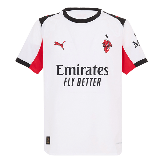 Koszulka piłkarska w wersji zawodniczej AC Milan 2025/26 wyjazdowa - Kibula
