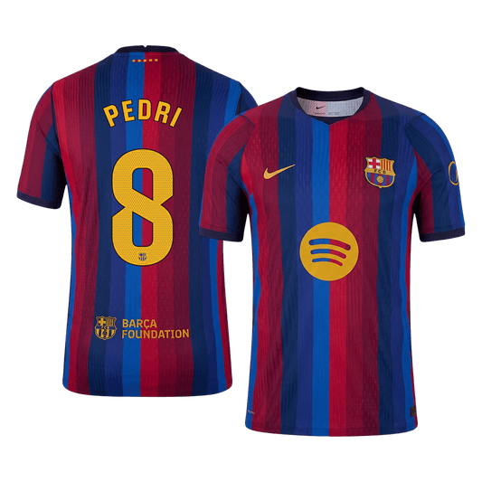 Koszulka piłkarska w wersji zawodniczej FC Barcelona 2026/27 domowa PEDRI #8