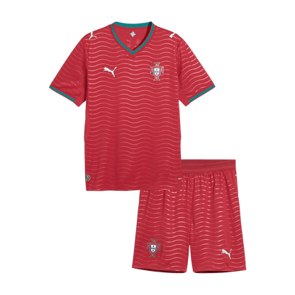 Dziecięcy zestaw piłkarski Portugalia Mundial 2026 domowy